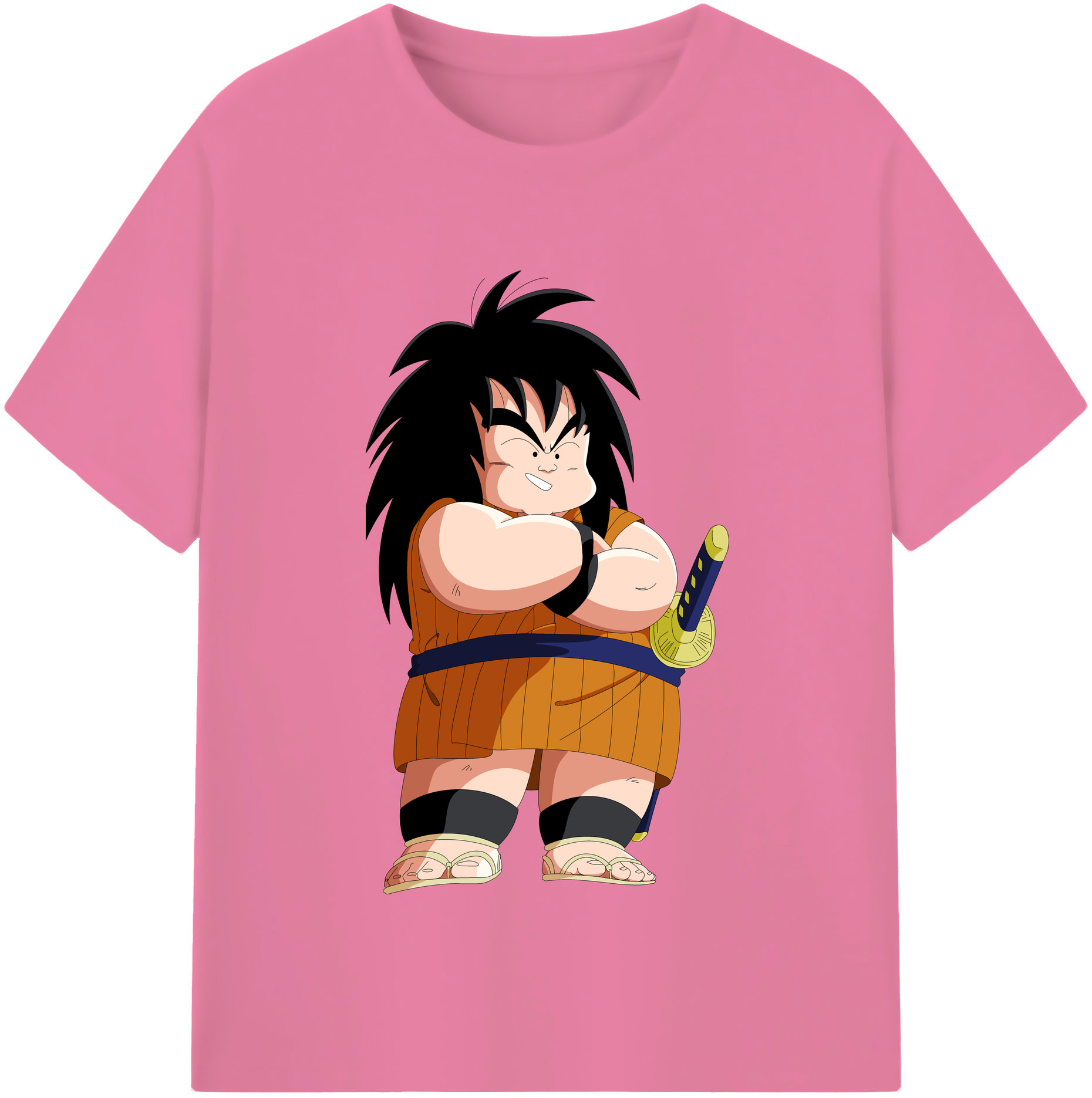 （画像用） ドラゴンボール やじろべえ DRAGON BALL Yajirobe 綿100％半袖Tシャツ（フロントプリント）